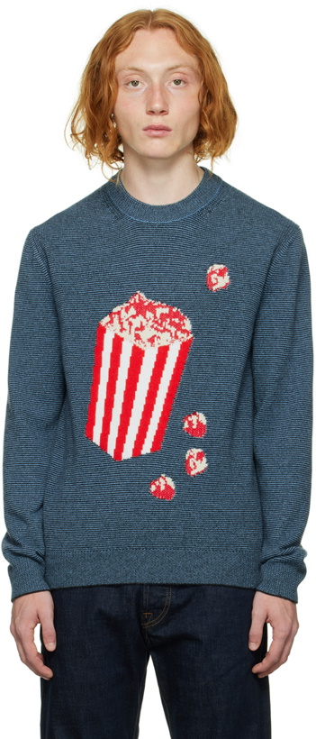 Photo: Paul Smith Blue Popcorn Sweater