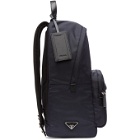 Prada Navy Mountain Fabric Backpack