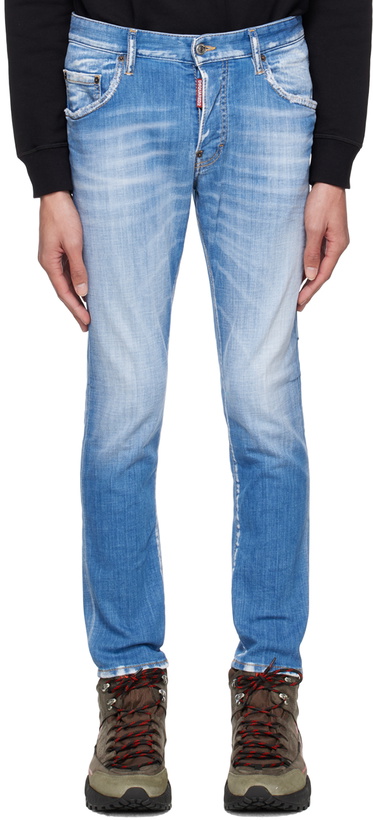 Photo: Dsquared2 Blue Skater Jeans