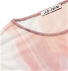 Our Legacy - Printed Mesh T-Shirt - Pink