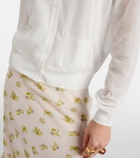 Dorothee Schumacher Summer semi-sheer cotton-blend cardigan