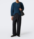 Homme Plissé Issey Miyake Monthly Colors: September pleated Henley shirt