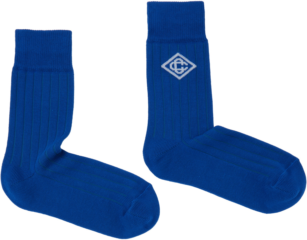 Casablanca Navy Dress Socks