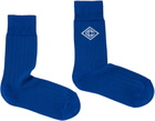 Casablanca Navy Dress Socks
