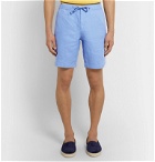 Orlebar Brown - Harton Linen Drawstring Shorts - Blue