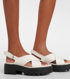 Miu Miu Platform slingback sandals