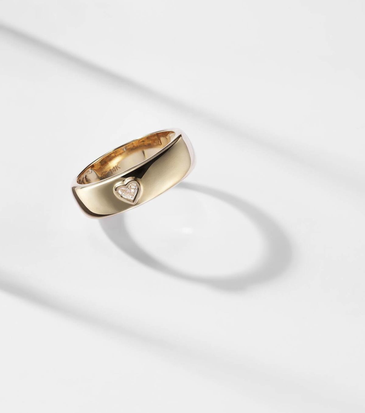 Roxanne First 14kt gold ring with diamonds