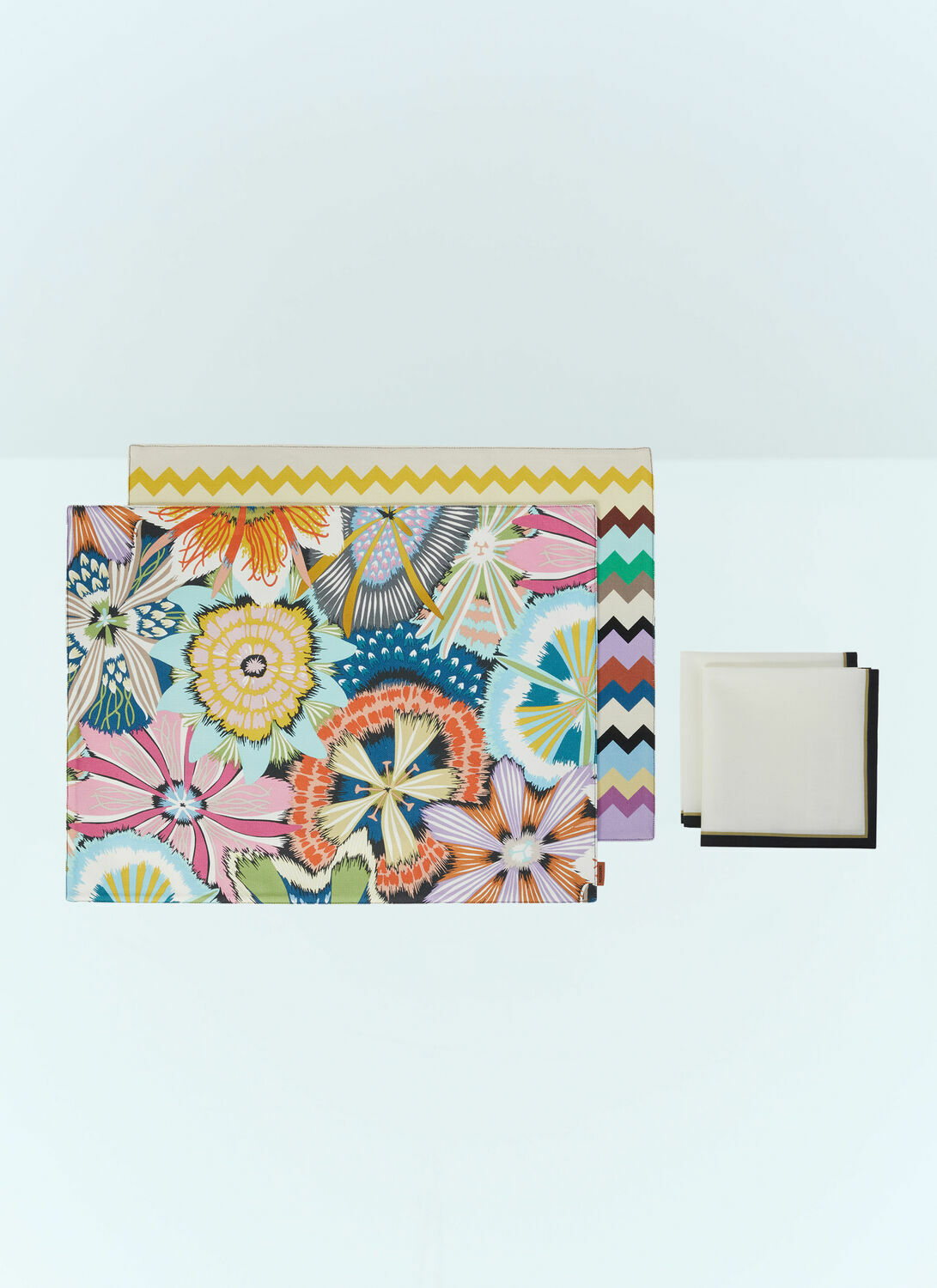 Missoni Set Of Alice and Valparaiso Placemat And Napkin