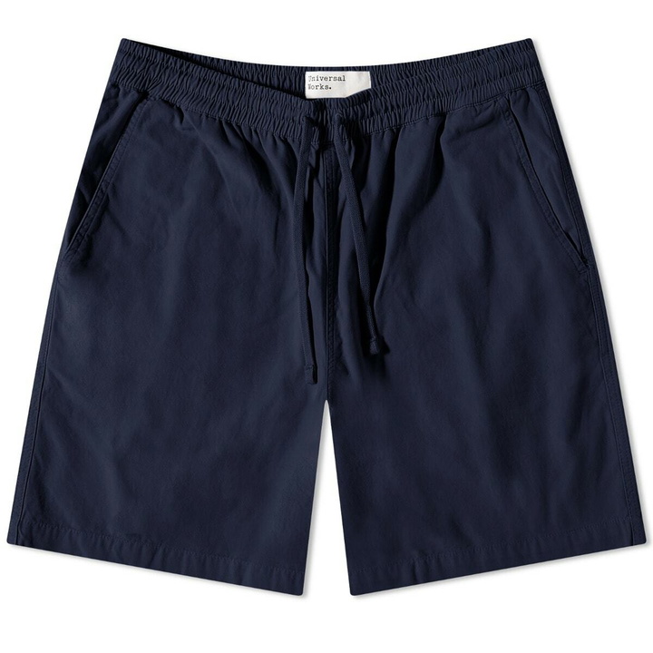 Photo: Universal Works Men's Beach Short in Navy