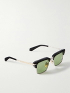 Jacques Marie Mage - Alin D-Frame Silver-Tone and Acetate Sunglasses
