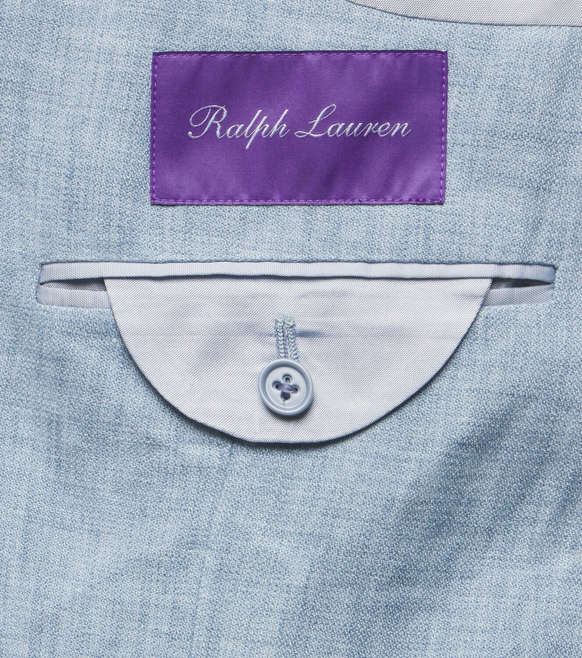 Ralph Lauren Purple Label Glen linen-blend blazer