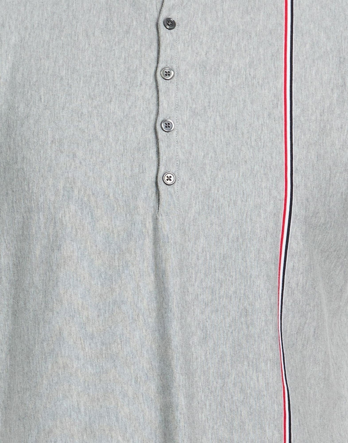 Thom Browne Mens Polo shirt in Grey