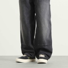 Stepney Workers Club Men's Dellow S-Strike Repair Stitch Sneaker in Black
