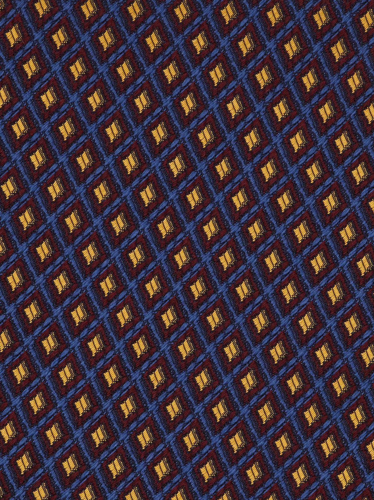 Ferragamo Mens Jacquard tie - Infinite Inspirations in Red