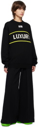 VTMNTS Black 'Luxury' Sweater