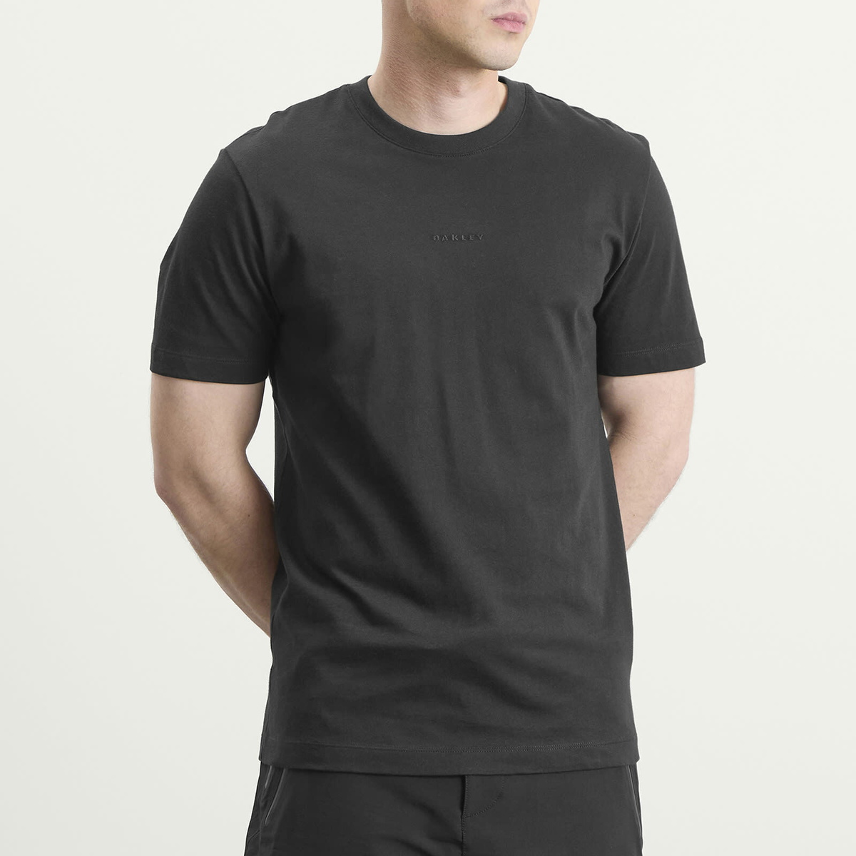 Oakley Men's Futurescape Frog T-Shirt in Pitch Black