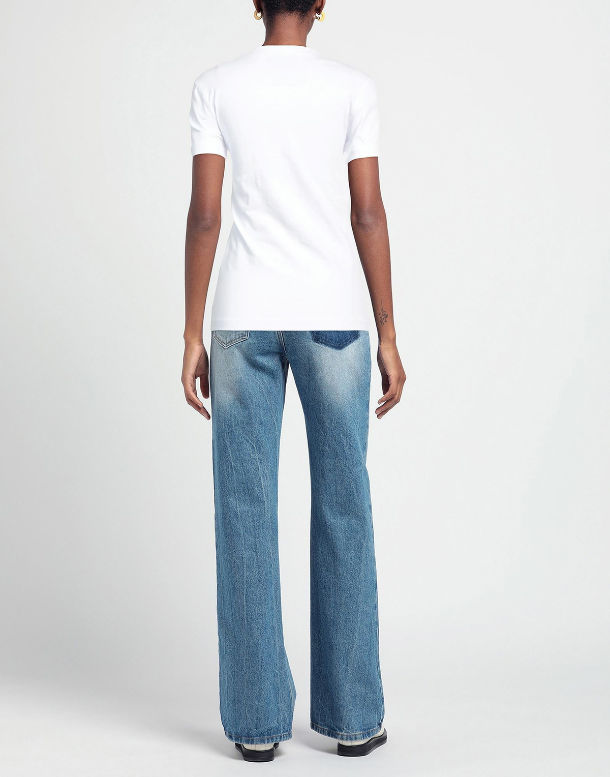 Versace Jeans Couture Womens T-shirt in White