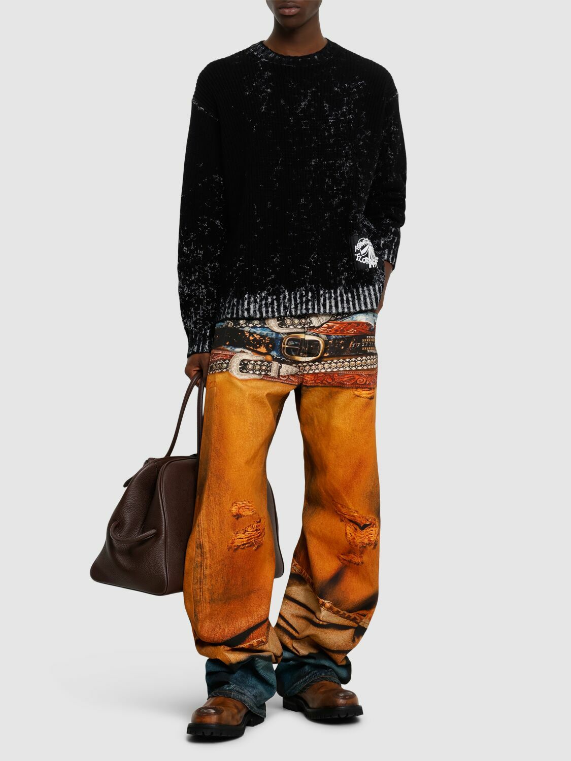 y*y様 Acne Studios Stacked belt jeans ACNE STUDIOS 2006 Tlo Stacked Belts Jeans Acne Studios