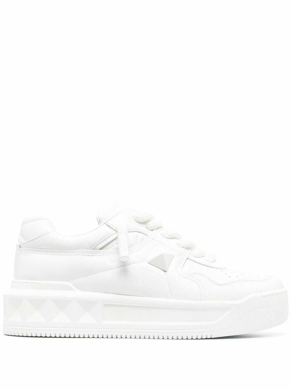 One Stud Garavani Rose Cannelle White One Stud XL Sneakers main image 0