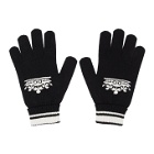Dolce and Gabbana Black Cashmere Gloves