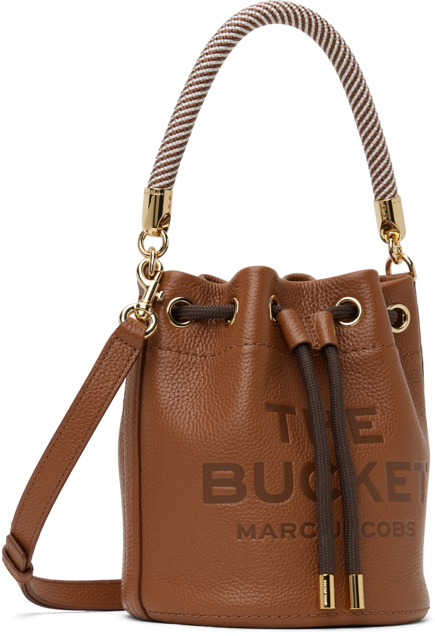 Marc Jacobs Brown 'The Leather Bucket' Bag