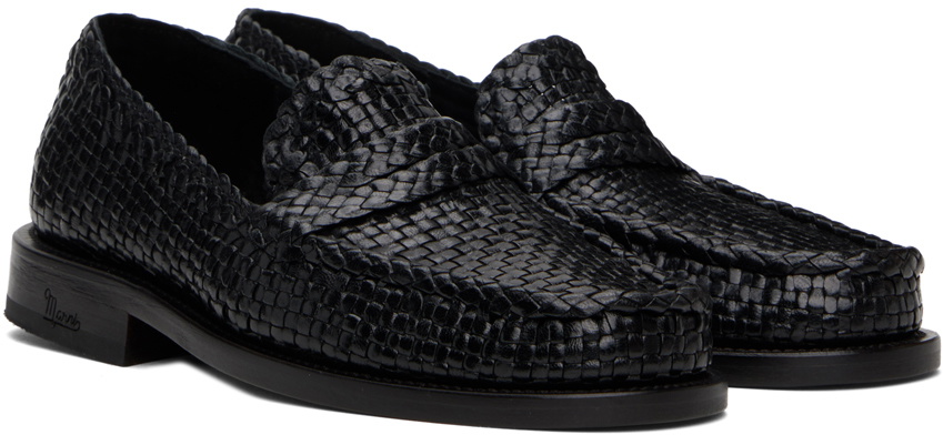 marni green loafers
