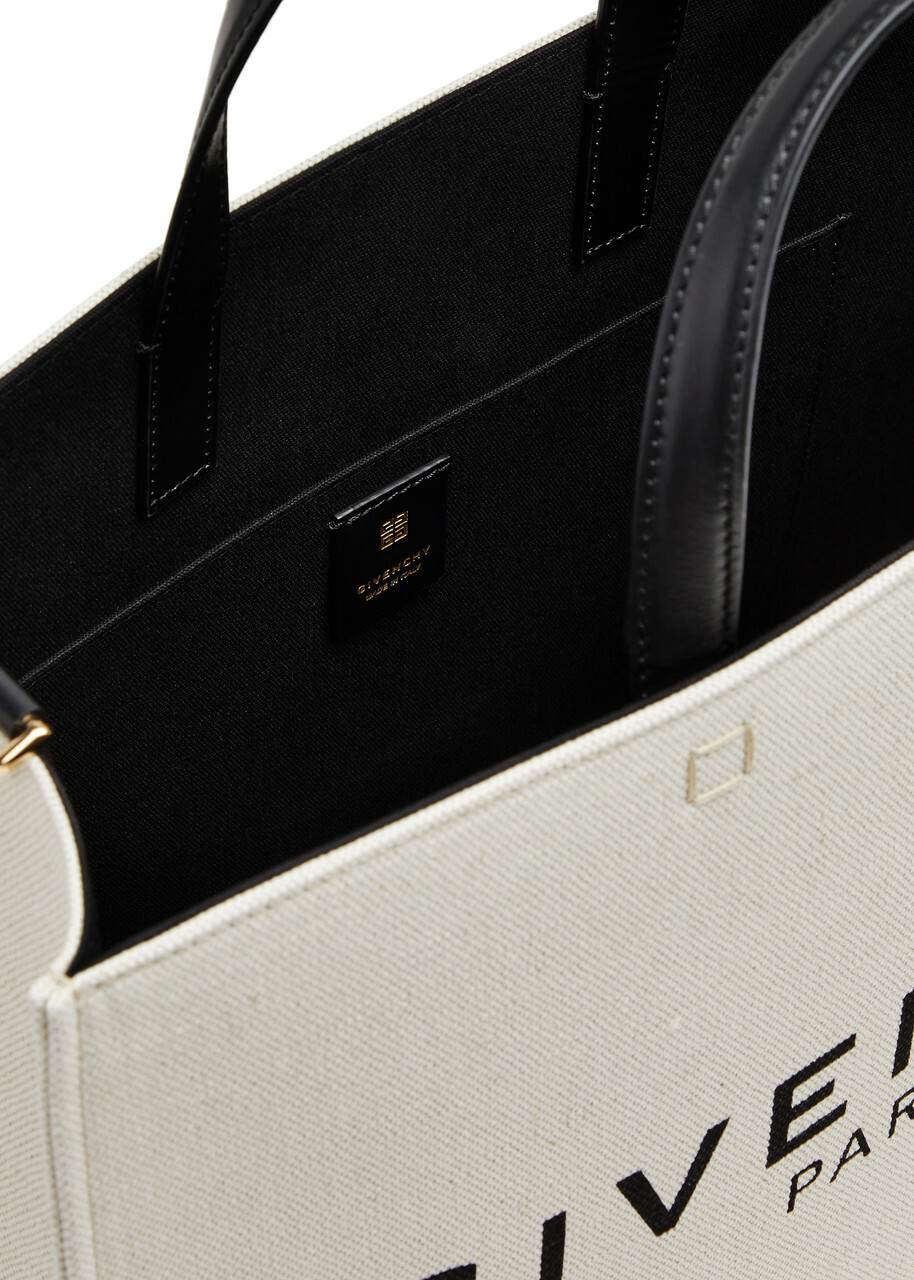 Givenchy G-Tote Medium Logo Canvas bag - Beige - One Size