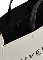 Givenchy G-Tote Medium Logo Canvas bag - Beige - One Size