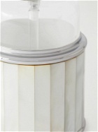 Lorenzi Milano - Glass, Mother-of-Pearl And Chrome-Plated Soap Dispenser