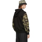 Neil Barrett Khaki Camo Bolt Badge Bucket Hat