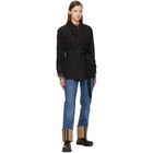 Burberry Black Poplar Rain Jacket