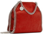 Stella McCartney Red Tiny Falabella Tote Bag
