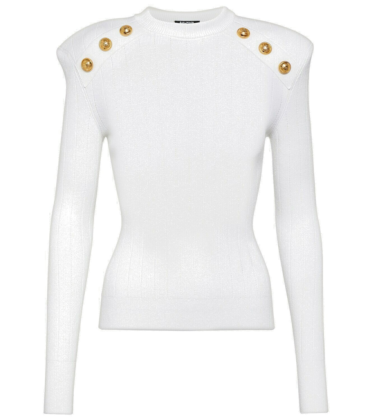 Balmain Embellished knit sweater Balmain