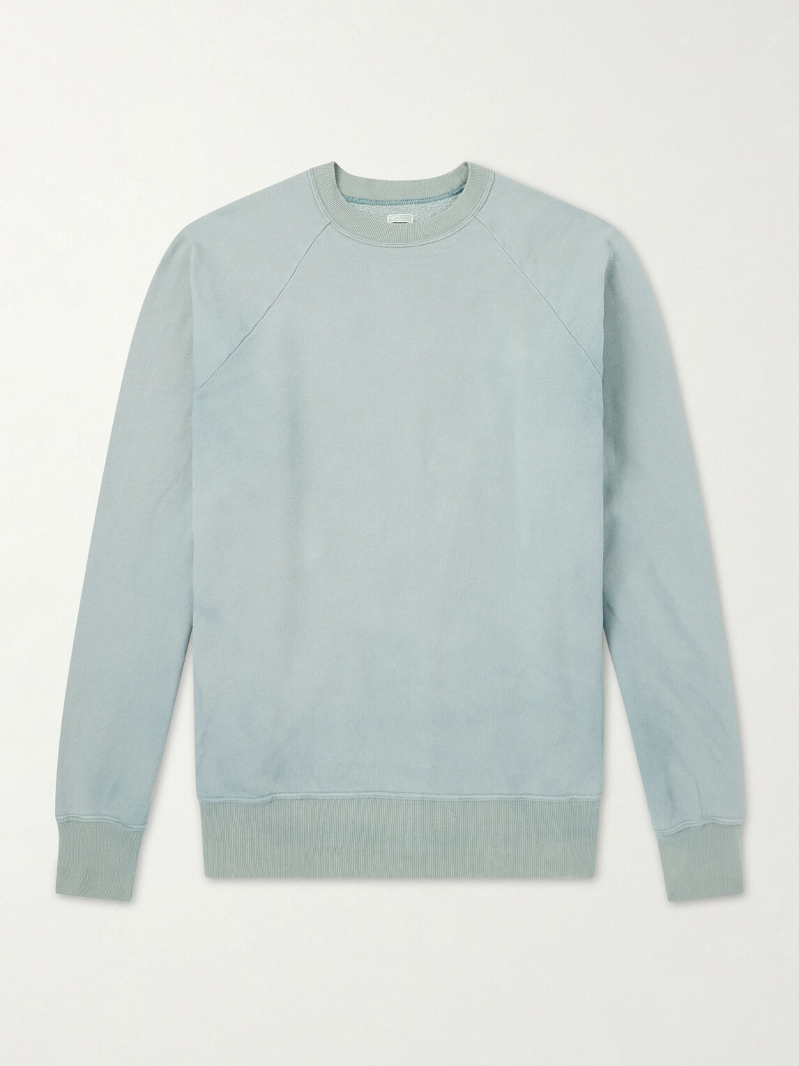 A.PRESSE - Cotton-Jersey Sweatshirt - Green