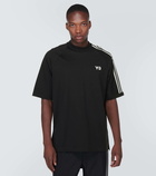 Y-3 Logo cotton-blend jersey T-shirt