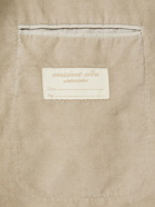 Massimo Alba - Unstructured Cotton-Corduroy Suit Jacket - Neutrals