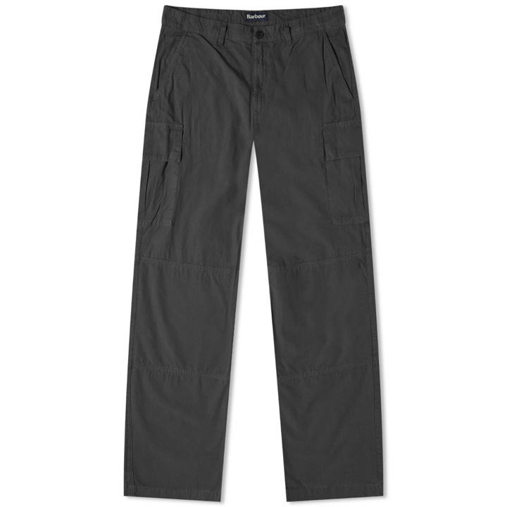 Photo: Barbour Men's Essential Ripstop Cargo Pant in Black