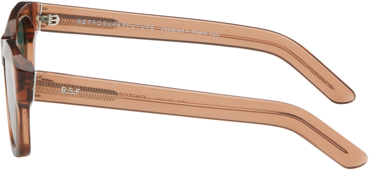 RETROSUPERFUTURE Brown Sintesi Sunglasses