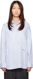 JACQUEMUS Blue La Croisière 'The Cuadro' Shirt