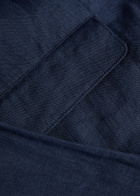 Sunspel Linen Overshirt Navy 01