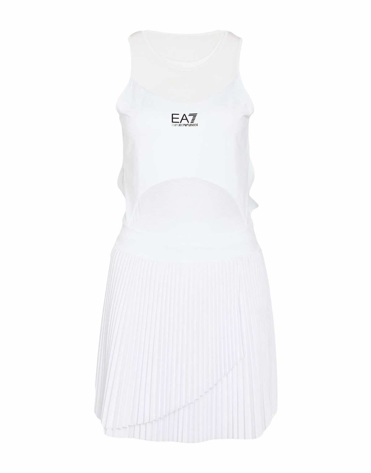 Ea7 Womens Mini dress in White