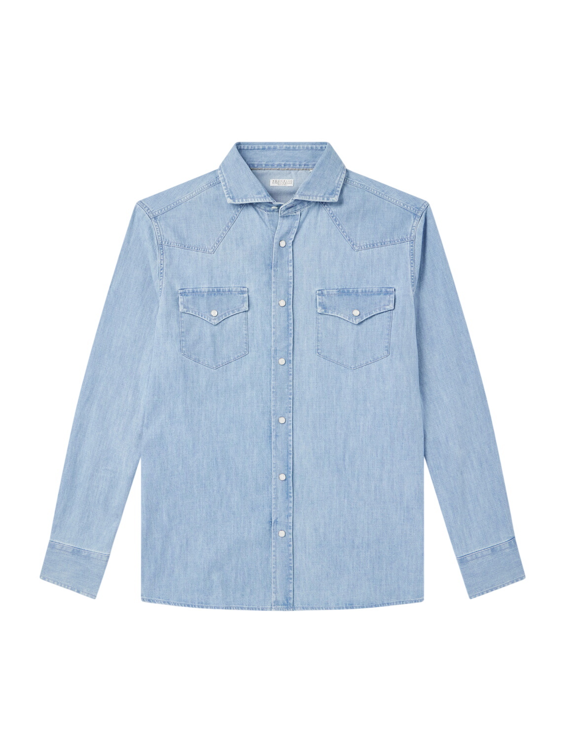 Brunello Cucinelli - Denim Shirt - Blue Brunello Cucinelli