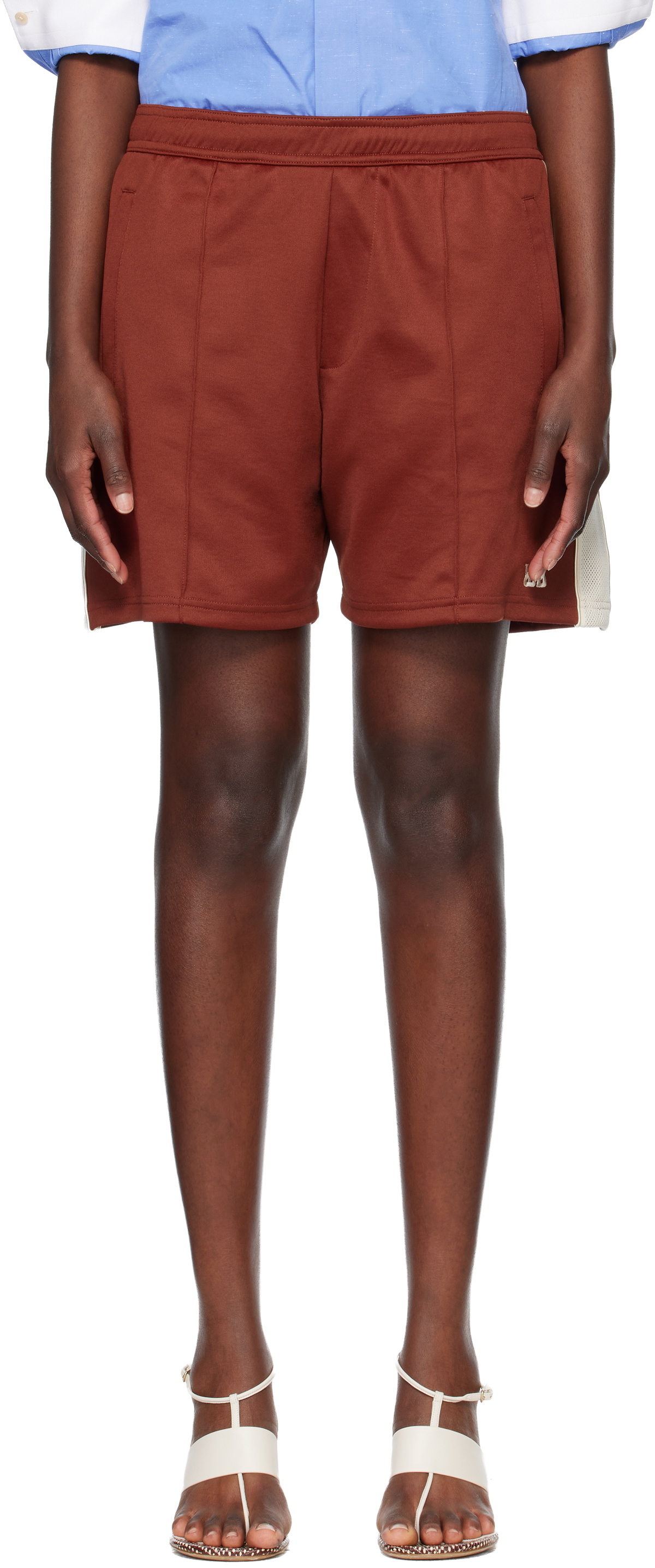 Wales Bonner Red Motion Shorts