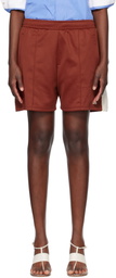 Wales Bonner Red Motion Shorts