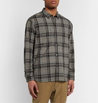 Pilgrim Surf Supply - Payne Button-Down Collar Checked Wool Shirt - Blue