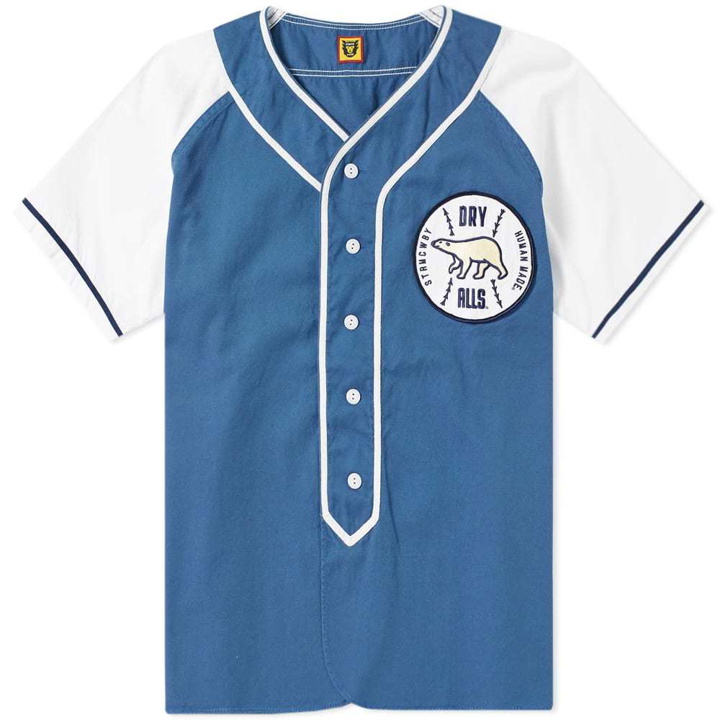Photo: Human Made Baseball Shirt Blue