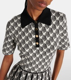 Tory Burch Nalfred jacquard polo dress