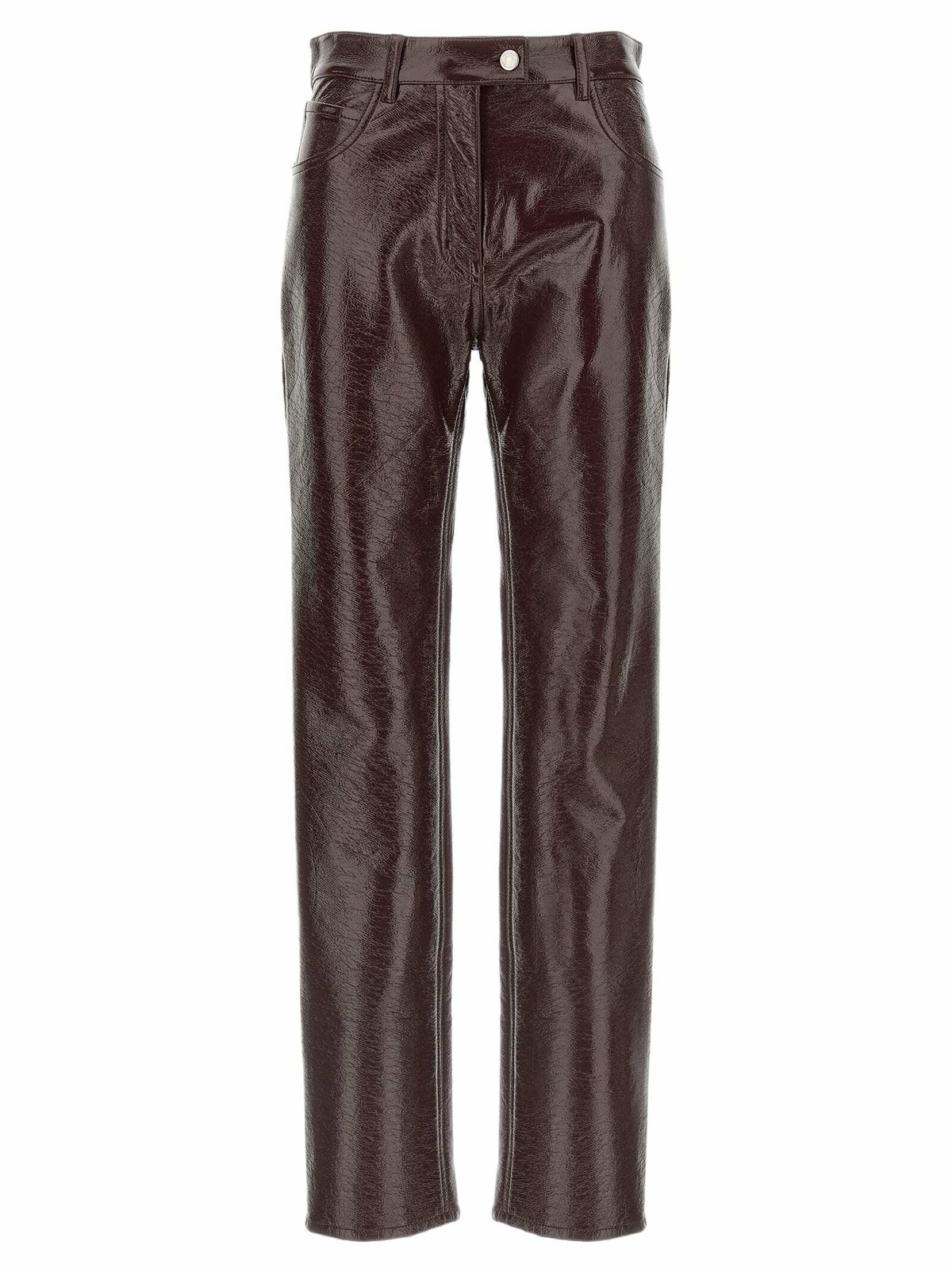 Courrèges Black Criss Cross Trousers Courreges