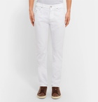 Brunello Cucinelli - Slim-Fit Denim Jeans - Men - White