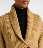 Goldbergh Nora intarsia wool-blend cardigan